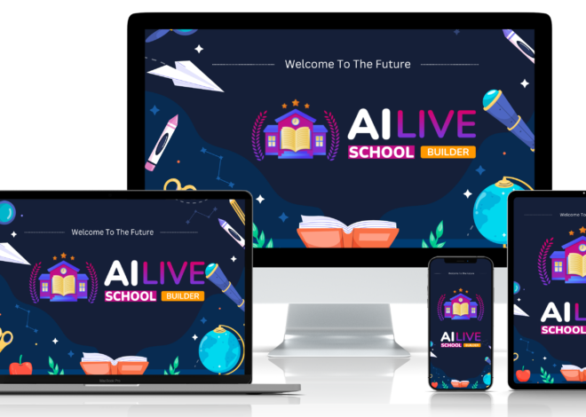 Revolutionary AI LIVE School Builder – The Future of Education is Here!